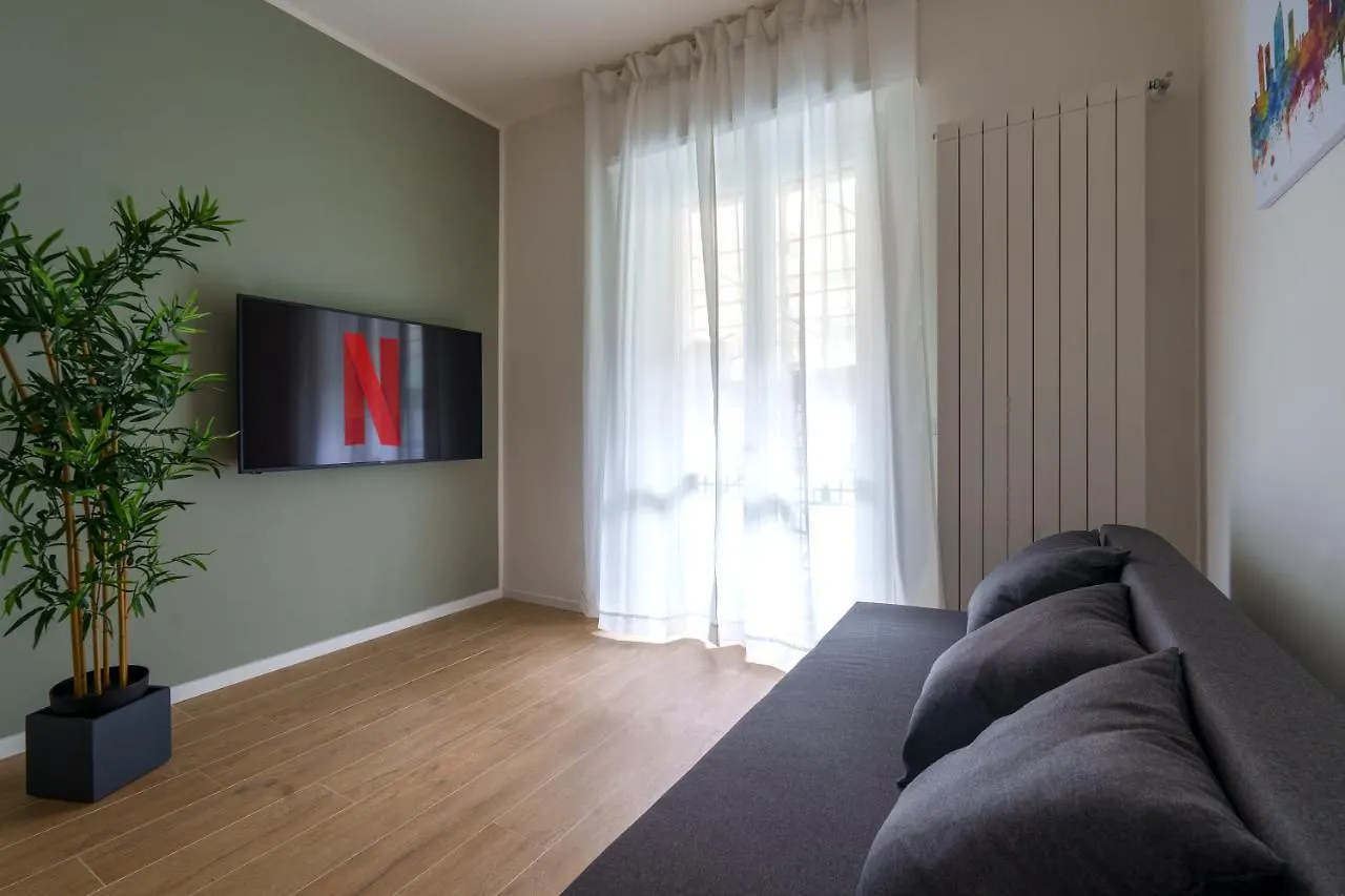 アパート ミラノSansiro Luxury Wi-Fi & Netflixアパートメント